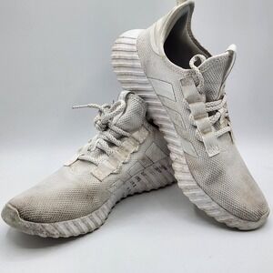 Adidas White Mesh Lace Up Athletic Running Shoes Men's Size 11